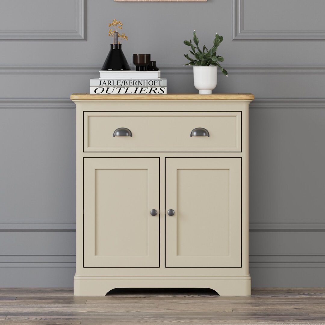 Madley Oak and Cream Painted Hallway Sideboard by Oak Furniture Superstore  | uFurnish.com