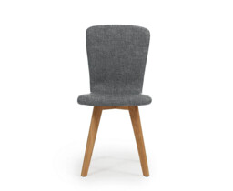 Ruben Grey Set of 2 Fabric Dining Chairs