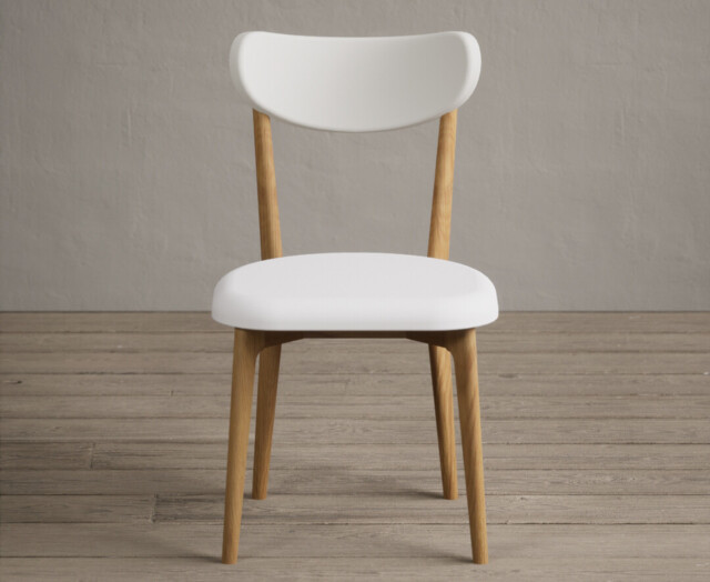 Nordic White Set of 2 Dining Chairs