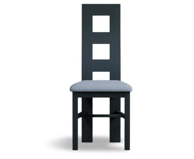 Painted Blue Set of 2 Painted Dining Chairs
