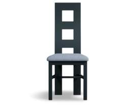 Painted Blue Set of 2 Painted Dining Chairs