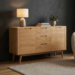 Rosa Solid Oak Large Sideboard