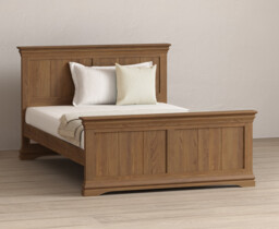 Burford Rustic Solid Oak Double Bed