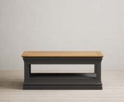 Charwood Oak and Charcoal Painted Coffee Table