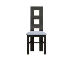 Painted Blue Set of 2 Painted Dining Chairs