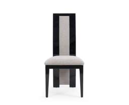Novara Black Set of 2 Dining Chairs
