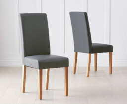Olivia Grey Set of 2 Dining Chairs