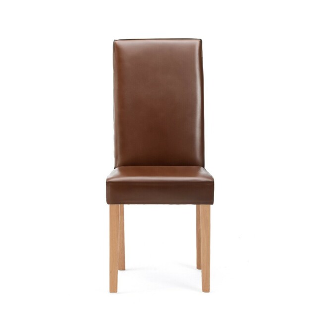 Olivia Brown Set of 2 Dining Chairs