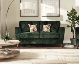 Naples Emerald Velvet 2 Seater Sofa