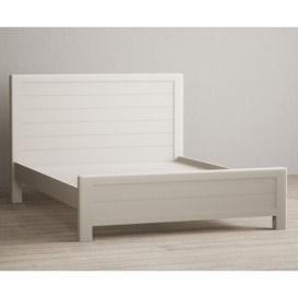 Harper Soft White Painted Double Bed