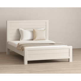 Harper Soft White Painted Double Bed