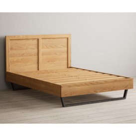 Loft Solid Oak Double Bed