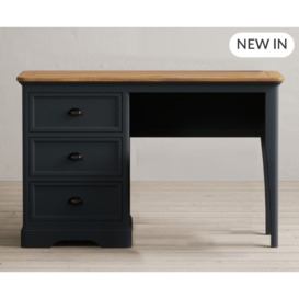 Bridstow Oak and Blue Painted Dressing Table