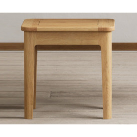 Loxton Solid Oak Dressing Table Stool