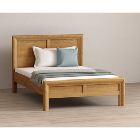 Eclipse Solid Oak Double Bed