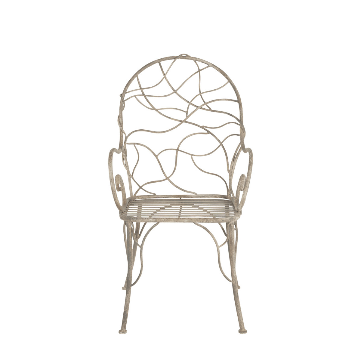 OKA, Viticcio Metal Garden Chair Metal, Garden Seating, Metal by