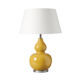 OKA, Calabash Table Lamp - Saffron, Table Lamps, Ceramic