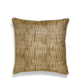 OKA, Elemeri Cushion Cover - Grey Green, Cushion Covers, Silk, Floral