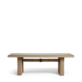 OKA, Marston Garden Dining Table, Garden Tables, Aluminium