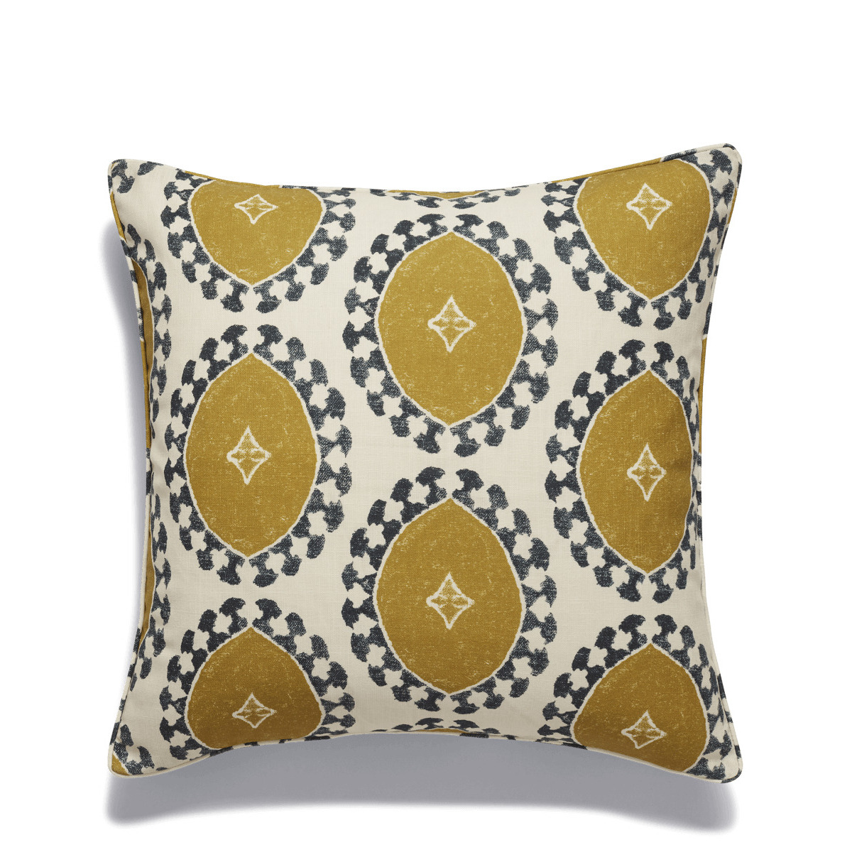 Mustard Yellow Yellow And Black Outdoor Pillows Black Mustard