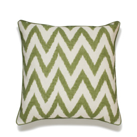OKA, Zacke Outdoor Cushion - Putting Green, Outdoor Cushions, Polyester, Patterned/Printed