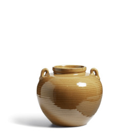 OKA, Cicero Pot - Mustard, Vases, Ceramic