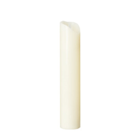 OKA, Tall Natural Glow Pillar LED Candle - Ivory, Candles, Wax