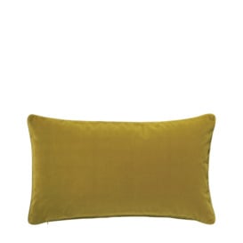 OKA, Small Plain Velvet Pillow Cover - Alchemilla, Cushion Covers, Velvet, Plain