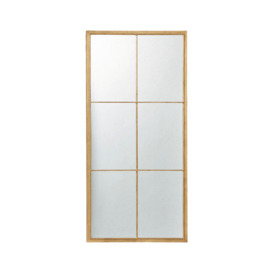 OKA, Ventana Mirror - Antique Gold, Mirrors, Glass/Metal