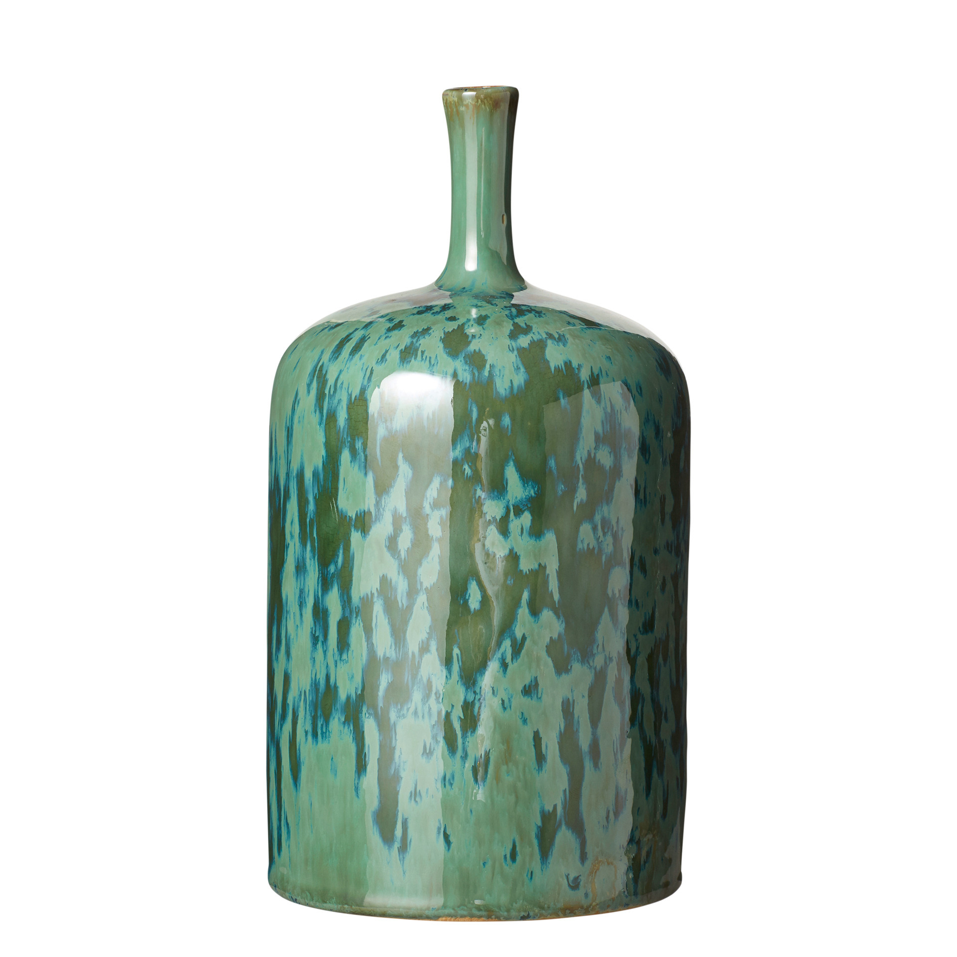 Medium Naldha Decorative Vase - Seagreen