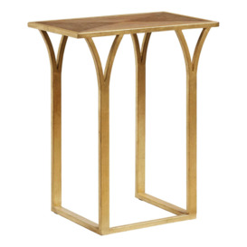 Almondell Side Table - Natural
