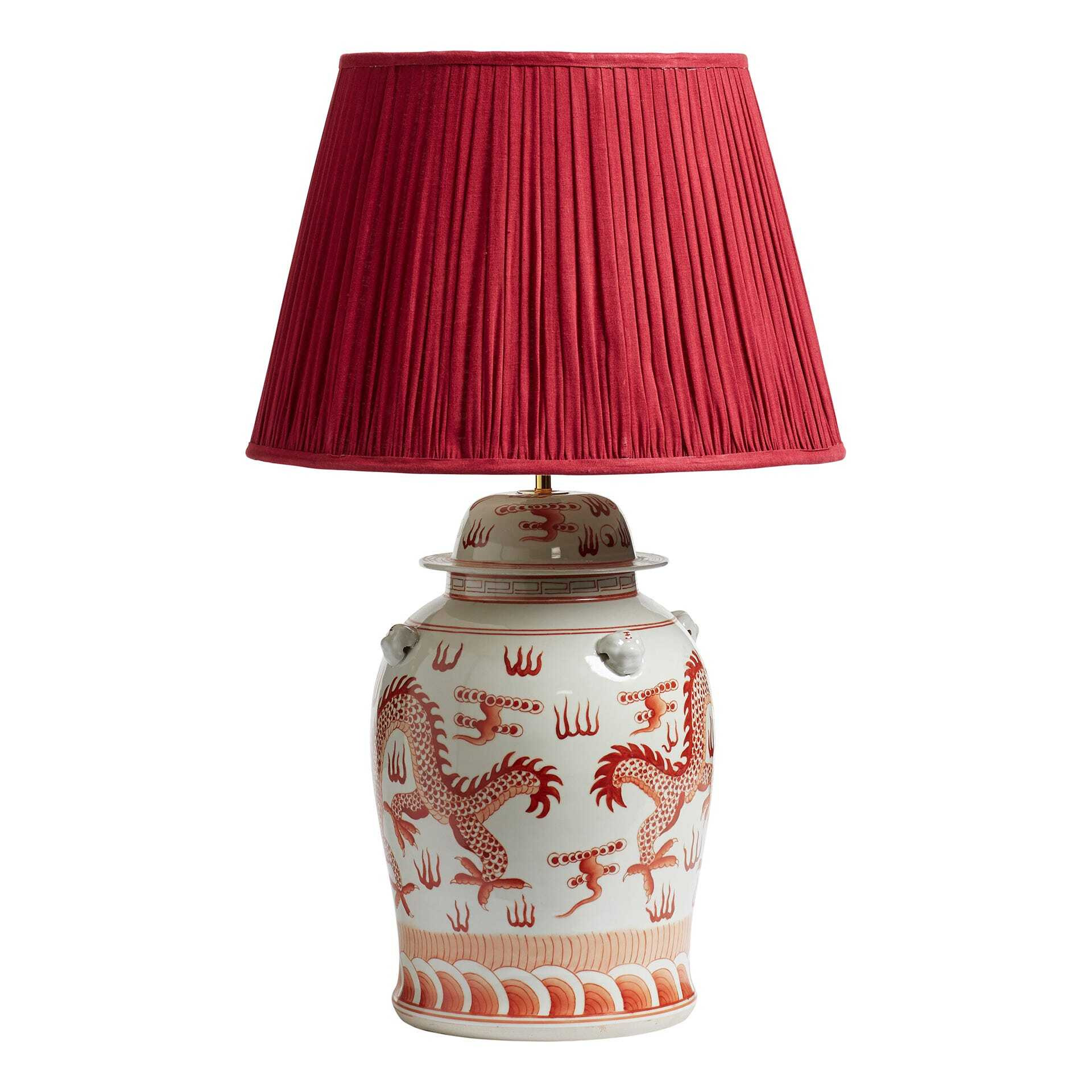 Okin Table Lamp - Coral