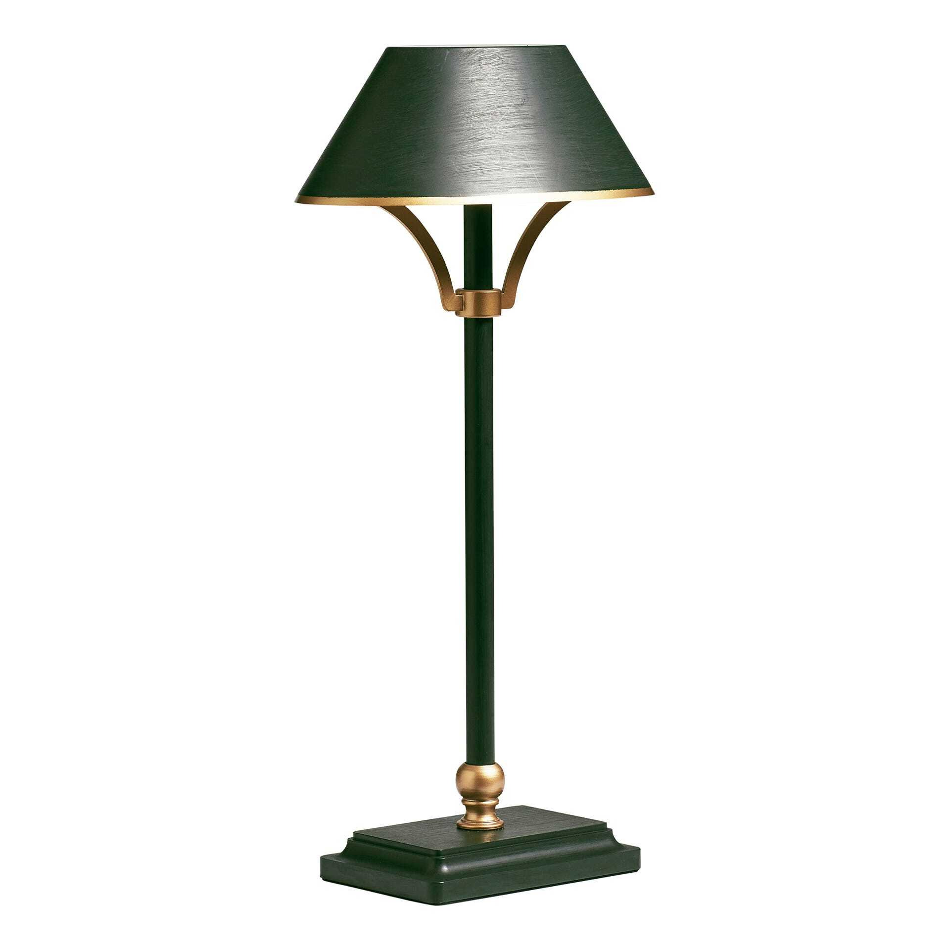 Mini Grisewood Wireless Lamp and Shade - Dark Green