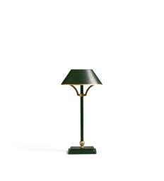 OKA, Mini Grisewood Wireless Table Lamp and Shade - Dark Green, Table Lamp - thumbnail 2