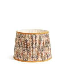 OKA, Girandole Pleated Linen Lampshade 45cm - Multi, Lampshade - thumbnail 2