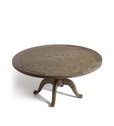OKA, Arthur Round Dining Table - Large - Burnt Oak, Dining Table - thumbnail 1