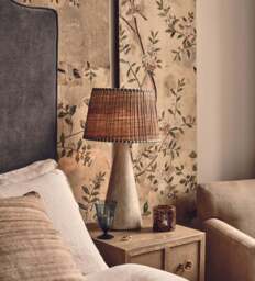 OKA, Ernest Table Lamp Base - Vellum, Table Lamp