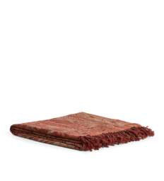 OKA, Paisley Throw - Warm Red, Throw - thumbnail 2