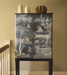 OKA, Gonglin Wine Cabinet - Petrol, Cabinet - thumbnail 1