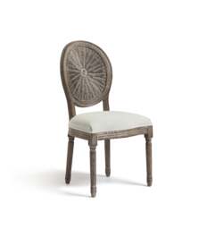 OKA, Washakie Linen Dining Chair - Stonewashed Eau de Nil, Dining Chair - thumbnail 2