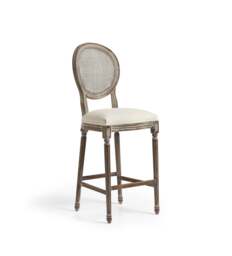 OKA, Ovalise Bar Stool - Natural, Bar Stool - thumbnail 2