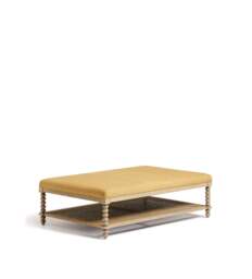 OKA, Gwendolen Linen Ottoman - Dijon, Ottoman - thumbnail 2