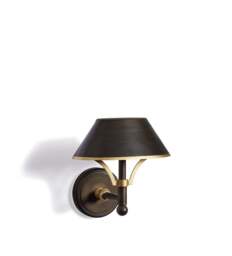 OKA, Mini Grisewood Wireless Wall Lamp and Shade - Brown, Wall Lamp - thumbnail 2