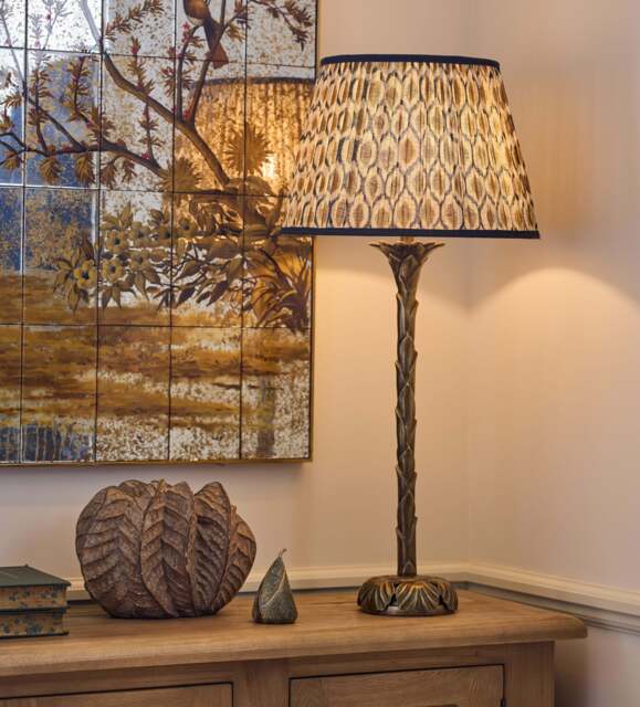 OKA, Floris Table Lamp Base - Antique Brass, Table Lamp - image 1