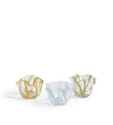 OKA, Vitrea Tealight Holders - Set of Three - Multi, Candle Holder - thumbnail 2