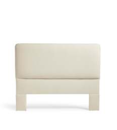 OKA, Upholstered and Padded Headboard - King Size - Natural, Headboard - thumbnail 2
