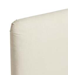 OKA, Upholstered and Padded Headboard - King Size - Natural, Headboard - thumbnail 1