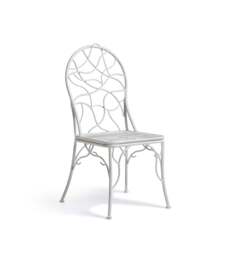 OKA, Viticcio Garden Dining Chair - Grey, Garden Seating - thumbnail 1
