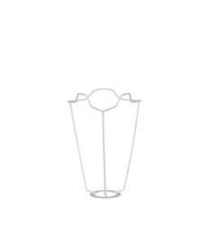 OKA, White Coated European Metal Carrier 23cm - White, Shade Carrier - thumbnail 1