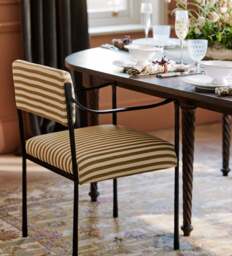OKA, Edmund Extendable Dining Table - Espresso, Dining Table
